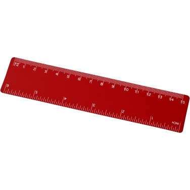 Logotrade corporate gift image of: Rothko 15 cm plastic ruler