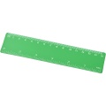 Rothko 15 cm plastic ruler, Frosted green