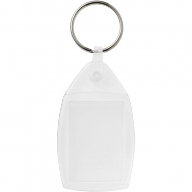 Logo trade promotional products image of: Lita P6 keychain with plastic clip