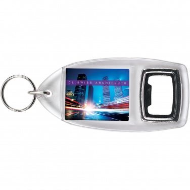 Logotrade promotional item image of: Jibe R1 bottle opener keychain