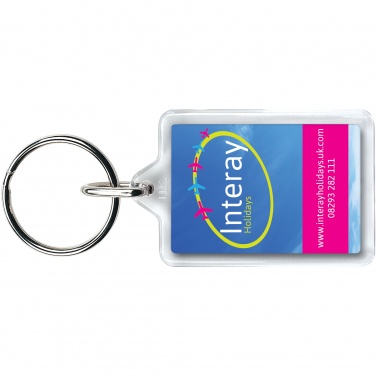 Logo trade corporate gifts image of: Midi Y1 compact keychain