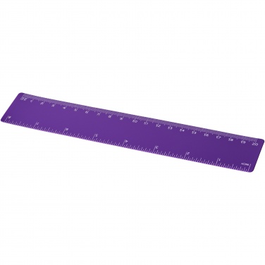 Logo trade promotional items picture of: Rothko 20 cm plastic ruler