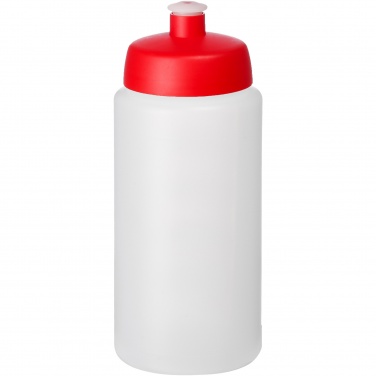 Logotrade promotional giveaway image of: Baseline® Plus grip 500 ml sports lid sport bottle