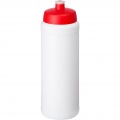 Baseline® Plus grip 750 ml sports lid sport bottle, White / Red