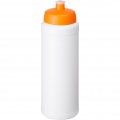 Baseline® Plus 750 ml bottle with sports lid, White / Orange