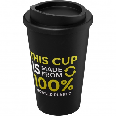 Logo trade corporate gift photo of: Americano® Recycled 350 ml insulated tumbler