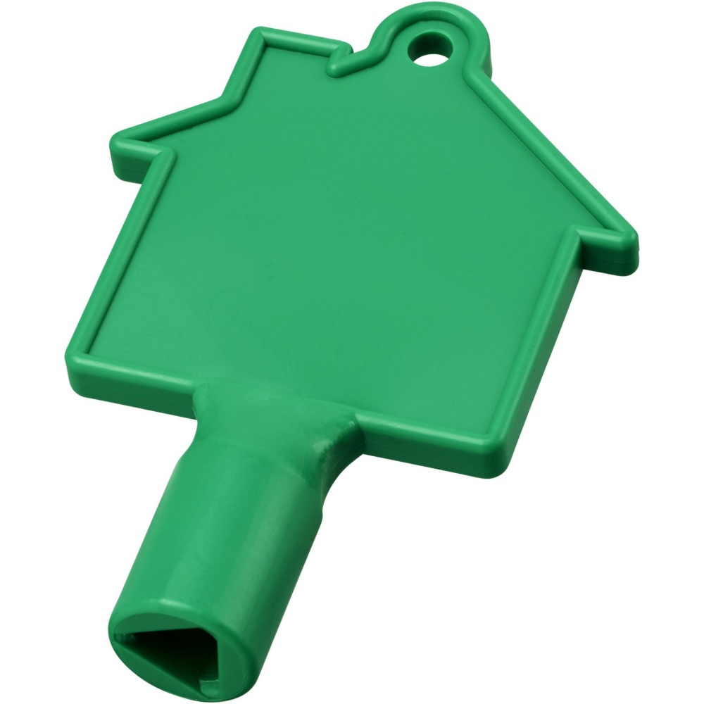 Logotrade promotional merchandise image of: Maximilian house-shaped utility key