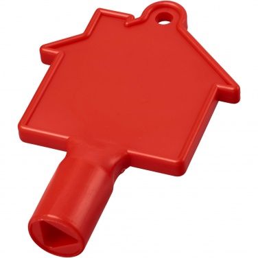 Logotrade business gift image of: Maximilian house-shaped utility key