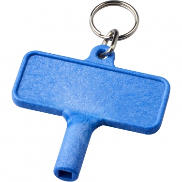 Logo trade advertising product photo of: Largo plastic radiator key with keychain