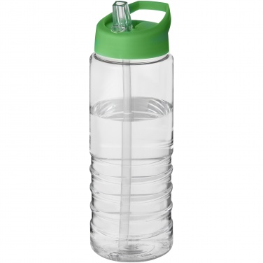 Logo trade advertising products image of: H2O Active® Treble 750 ml spout lid sport bottle