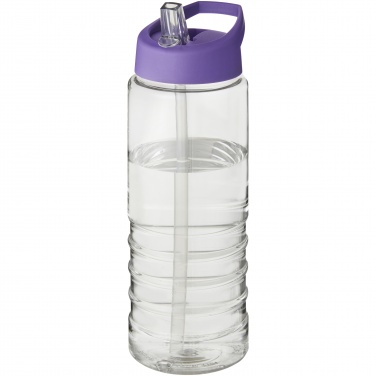 Logo trade promotional giveaways image of: H2O Active® Treble 750 ml spout lid sport bottle