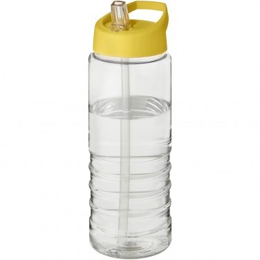 Logo trade promotional giveaways image of: H2O Active® Treble 750 ml spout lid sport bottle