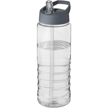 Logo trade corporate gifts image of: H2O Active® Treble 750 ml spout lid sport bottle