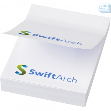 Logo trade business gift photo of: Sticky-Mate® A8 sticky notes 50x75mm