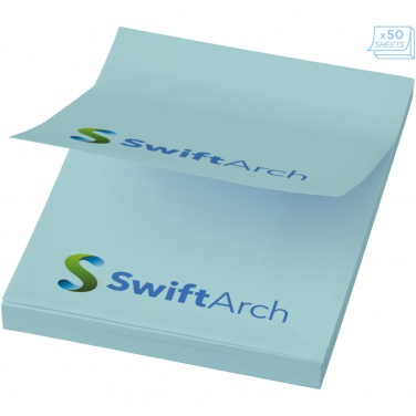 Logo trade promotional items picture of: Sticky-Mate® A8 sticky notes 50x75mm