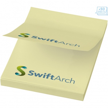 Logo trade business gift photo of: Sticky-Mate® A8 sticky notes 50x75mm