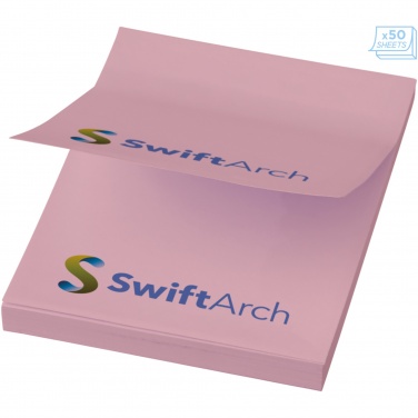 Logo trade corporate gift photo of: Sticky-Mate® A8 sticky notes 50x75mm