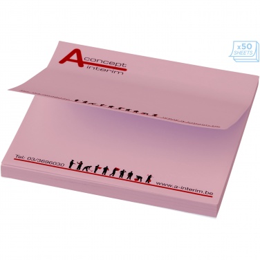 Logo trade business gifts image of: Sticky-Mate® sticky notes 75x75mm