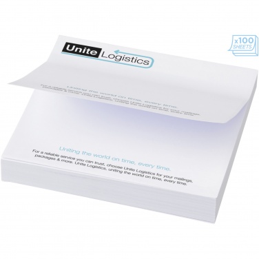 Logo trade promotional giveaway photo of: Sticky-Mate® large square sticky notes 100x100mm