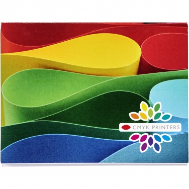 Logotrade advertising product image of: Sticky-Mate® A7 soft cover sticky notes 100x75mm