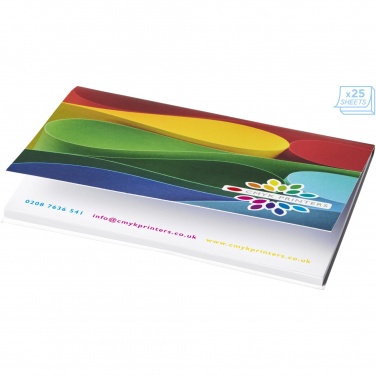 Logotrade promotional gift picture of: Sticky-Mate® A7 soft cover sticky notes 100x75mm