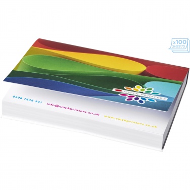 Logotrade promotional giveaway picture of: Sticky-Mate® A7 soft cover sticky notes 100x75mm