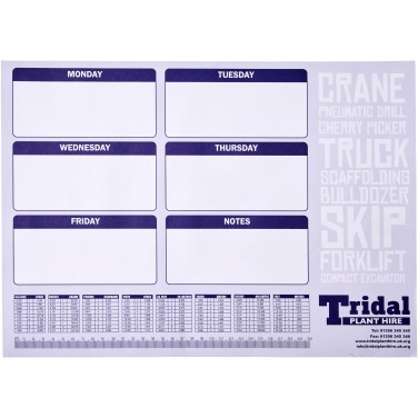 Logo trade promotional product photo of: Desk-Mate® A2 notepad