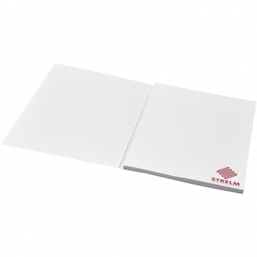 Logo trade advertising products image of: Desk-Mate® A5 notepad wrap over cover