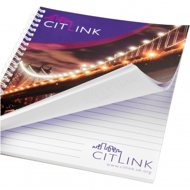 Logo trade advertising products picture of: Desk-Mate® spiral A4 notebook