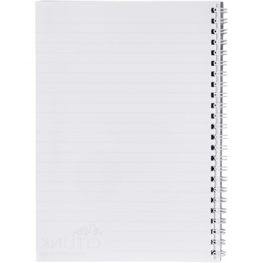 Logo trade corporate gifts image of: Desk-Mate® A5 spiral notebook