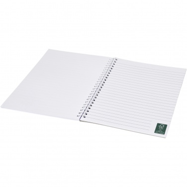 Logo trade corporate gift photo of: Desk-Mate® A5 spiral notebook