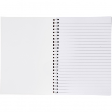 Logo trade promotional items image of: Desk-Mate® A5 notebook synthetic cover