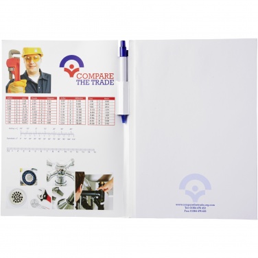 Logo trade corporate gifts picture of: Essential conference pack A4 notepad and pen