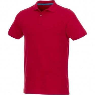 Logo trade promotional merchandise picture of: Beryl short sleeve men's organic recycled polo