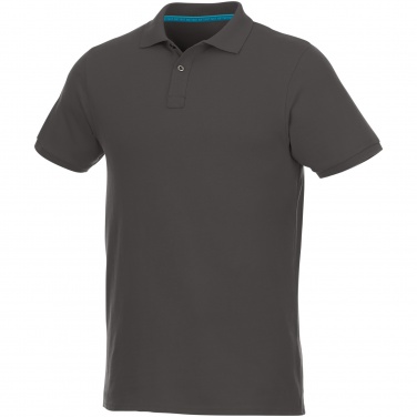 Logo trade promotional merchandise image of: Beryl short sleeve men's organic recycled polo