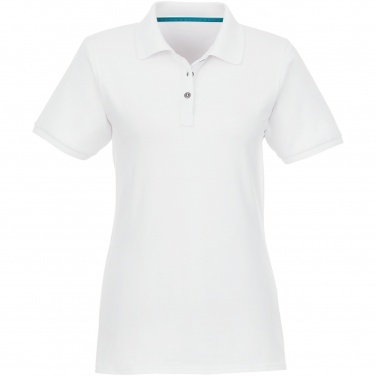 Logotrade corporate gift picture of: Beryl short sleeve women's organic recycled polo