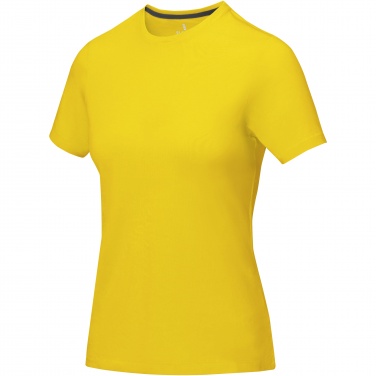 Logo trade promotional merchandise image of: Nanaimo short sleeve women's t-shirt