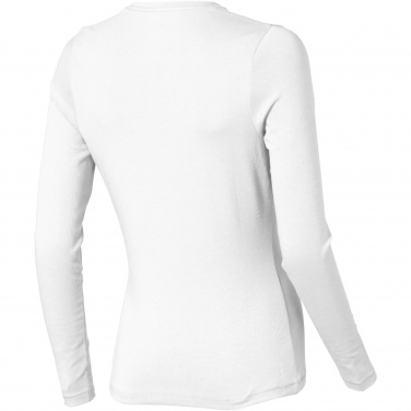 Logotrade promotional merchandise image of: Ponoka long sleeve women's organic t-shirt