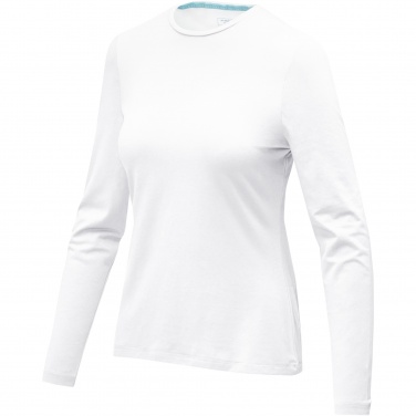 Logotrade promotional product picture of: Ponoka long sleeve women's organic t-shirt