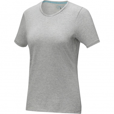 Logo trade advertising products image of: Balfour short sleeve women's organic t-shirt