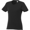 Heros short sleeve women's t-shirt, Solid black