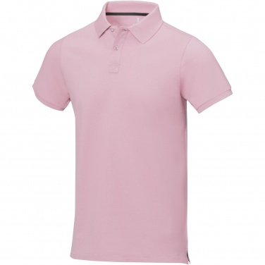 Logo trade promotional giveaways image of: Calgary short sleeve men's polo