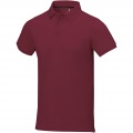 Calgary short sleeve men's polo, Burgundy