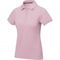 Calgary short sleeve women's polo, Light pink