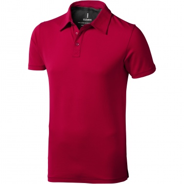 Logo trade promotional giveaway photo of: Markham short sleeve men's stretch polo