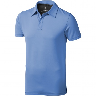 Logo trade business gifts image of: Markham short sleeve men's stretch polo