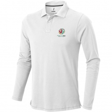 Logotrade promotional merchandise image of: Oakville long sleeve men's polo