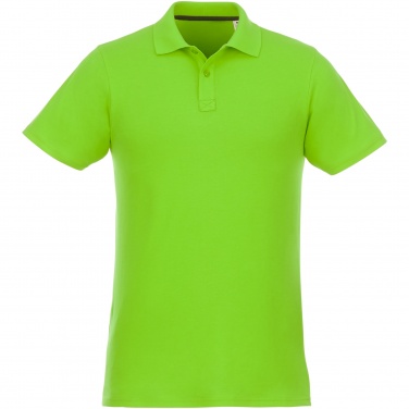 Logo trade business gifts image of: Helios short sleeve men's polo