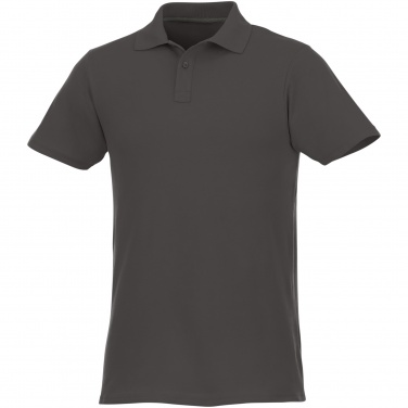 Logo trade promotional merchandise picture of: Helios short sleeve men's polo