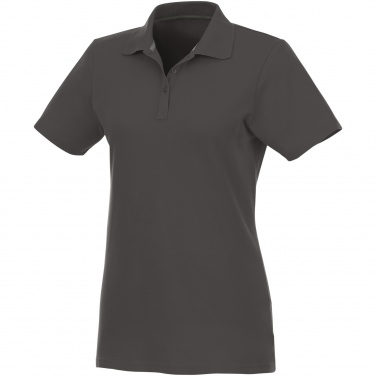 Logo trade promotional giveaway photo of: Helios short sleeve women's polo